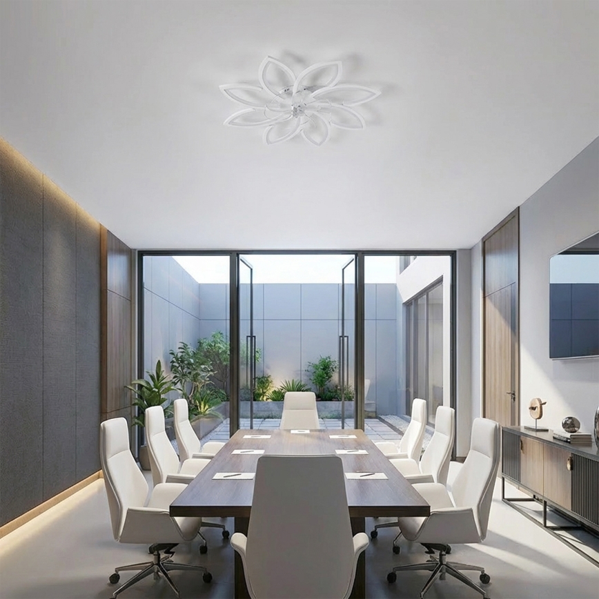 Brilagi - Ventilator de tavan cu LED dimabil/43W/230V 3000-6500K Ø 90 cm alb + telecomandă