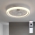 Brilagi - Ventilator de tavan LED dimmabil, 40W, 230V, 3000-6500K, Ø 48 cm, alb, cu telecomandă
