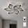 Brilagi - Ventilator de tavan LED reglabil în intensitate, 34W, 230V, 3000–6500K, Ø 83 cm, negru, cu telecomandă