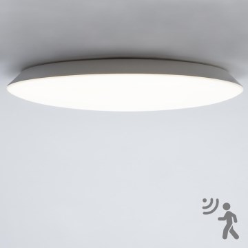 Brilagi VESTAS - Plafonieră LED pentru baie cu senzor, 28 W, 230 V, Ø 38 cm, 4000 K, IP54