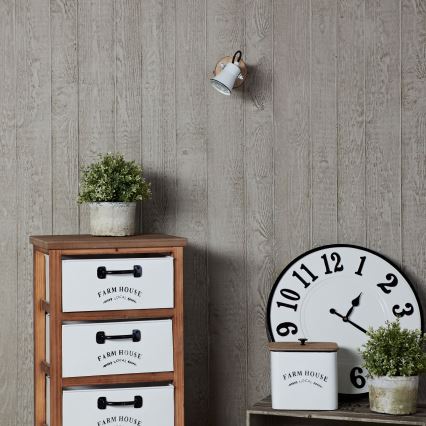 Brilliant - Aplica de perete cu spot SEED 1xGU10/5W/230V alb/bej