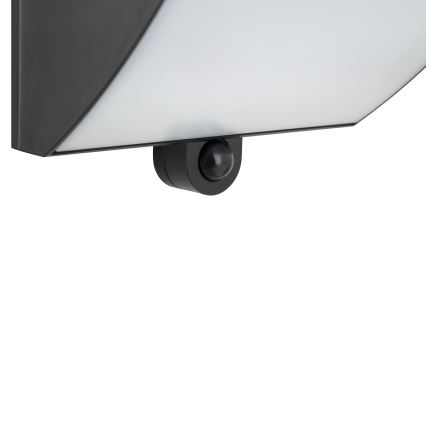 Brilliant - Aplica LED solară de perete cu senzor SIERRA LED/6W/3,7V 2700/4000/6500K 2000 mAh IP54 negru