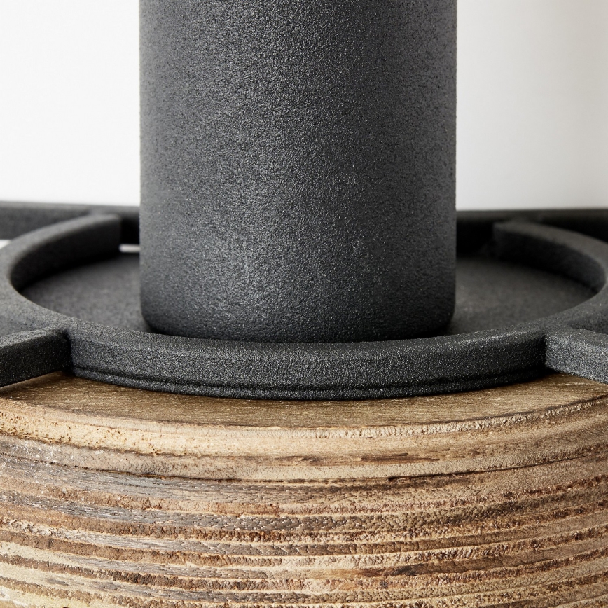 Brilliant - Aplică de perete TOSH 1xE27/52W/230V, finisaj plop