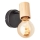 Brilliant - Aplica spot de perete KERRY 1xE27/40W/230V bambus