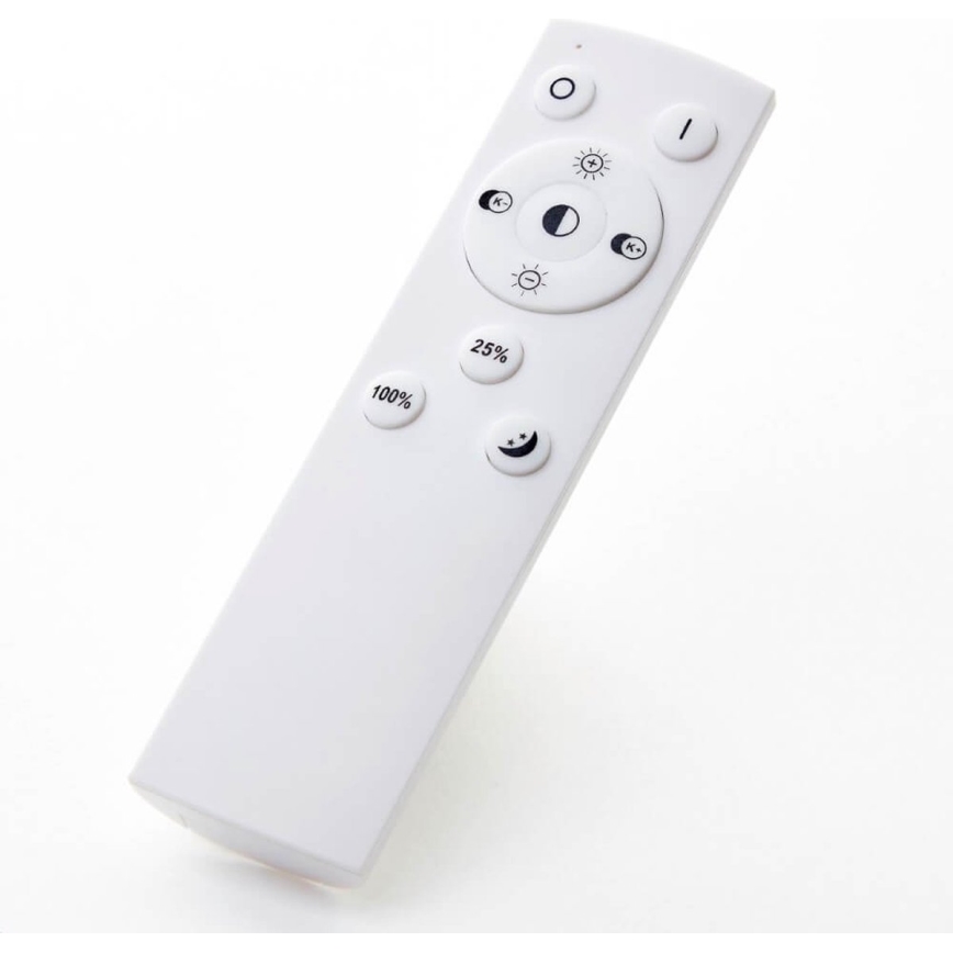 Brilliant - Plafonieră LED dimabilă AYDIN LED/34W/230V 3000-6500K neagră + telecomandă