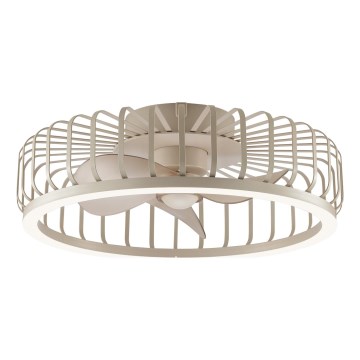 Brilliant - Corp LED de tavan dimmabil cu ventilator CAPO LED/36W/230V 2700-6500K Ø 48 cm bej + telecomandă