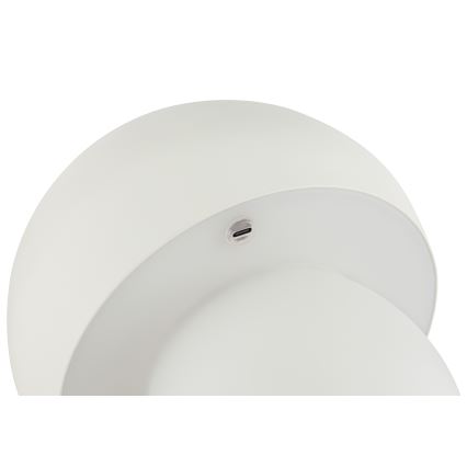 Brilliant - Lampă de masă LED tactilă, reîncărcabilă, dimmabilă, DUPIS, LED/2W/5V, 2700K, 1800 mAh, albă