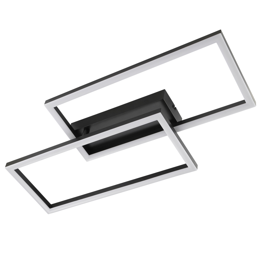 Brilliant JORVIC Plafonieră LED 21W/230V 29x60 cm neagră