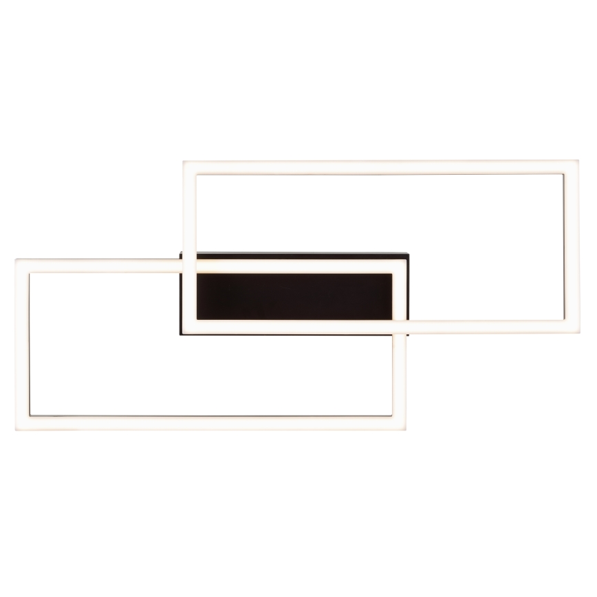 Brilliant JORVIC Plafonieră LED 21W/230V 29x60 cm neagră