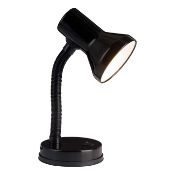 Brilliant - Lampă de birou flexibilă JUNIOR 1xE27/28W/230V neagră