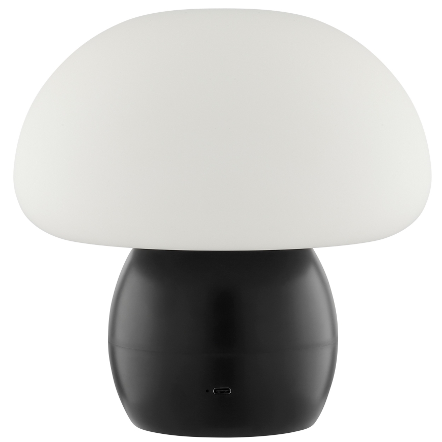 Brilliant DUPIS - Lampă de birou tactilă LED reîncărcabilă, dimabilă, LED/2W/5V 2700K 1800 mAh, neagră