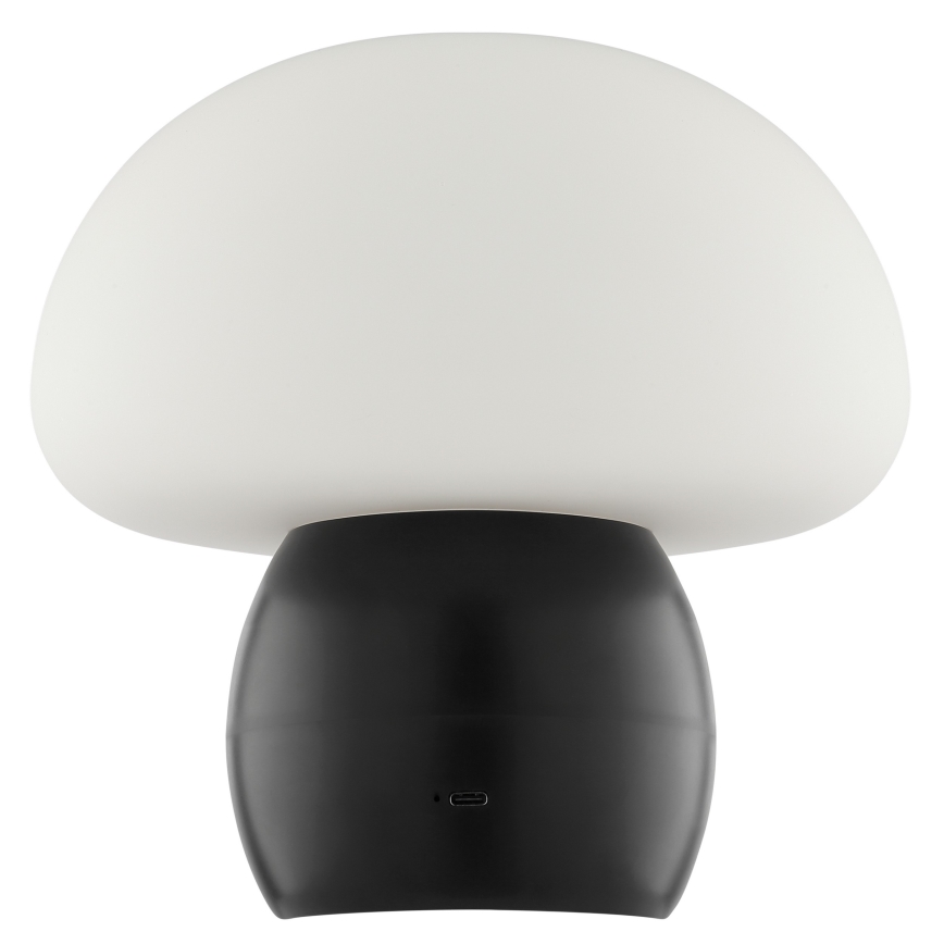 Brilliant DUPIS - Lampă de birou tactilă LED reîncărcabilă, dimabilă, LED/2W/5V 2700K 1800 mAh, neagră