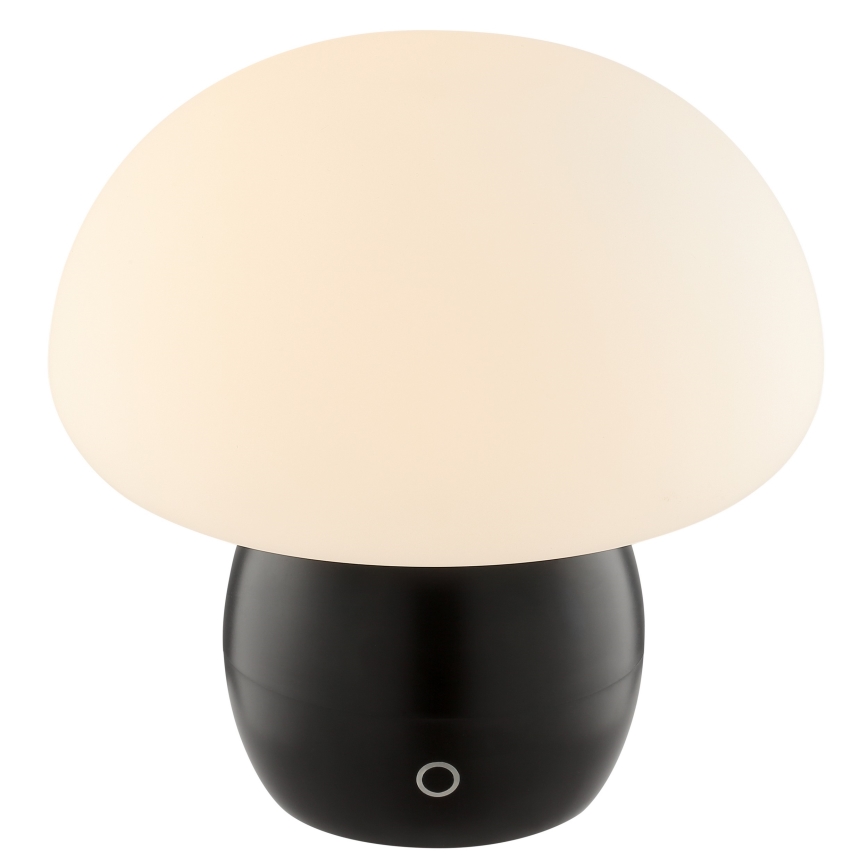 Brilliant DUPIS - Lampă de birou tactilă LED reîncărcabilă, dimabilă, LED/2W/5V 2700K 1800 mAh, neagră