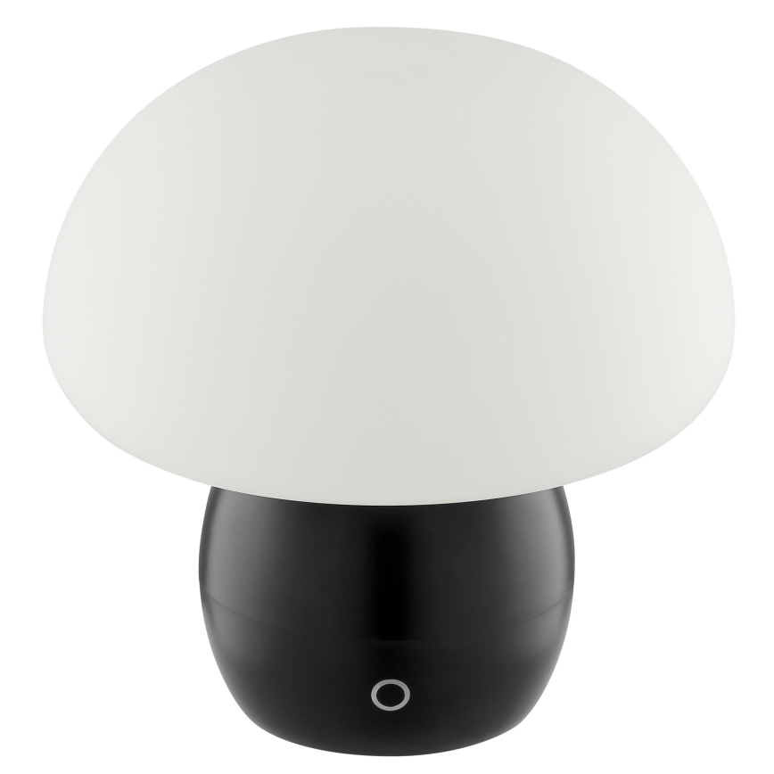 Brilliant DUPIS - Lampă de birou tactilă LED reîncărcabilă, dimabilă, LED/2W/5V 2700K 1800 mAh, neagră