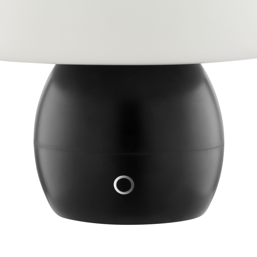 Brilliant DUPIS - Lampă de birou tactilă LED reîncărcabilă, dimabilă, LED/2W/5V 2700K 1800 mAh, neagră