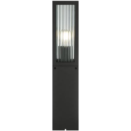 Brilliant - Lampă de exterior GETTA 1xE27/20W/230V 50 cm IP44 neagră