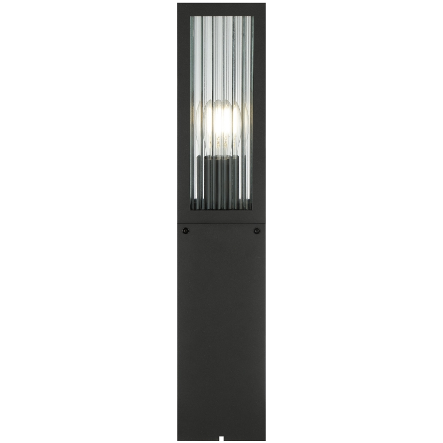 Brilliant - Lampă de exterior GETTA 1xE27/20W/230V 50 cm IP44 neagră
