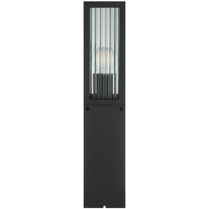 Brilliant - Lampă de exterior GETTA 1xE27/20W/230V 50 cm IP44 neagră
