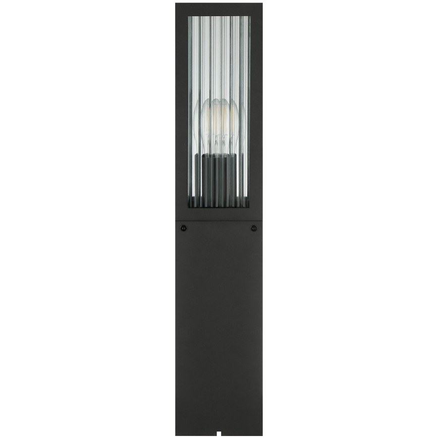 Brilliant - Lampă de exterior GETTA 1xE27/20W/230V 50 cm IP44 neagră