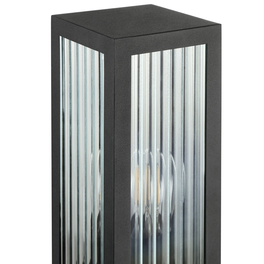Brilliant - Lampă de exterior GETTA 1xE27/20W/230V 50 cm IP44 neagră
