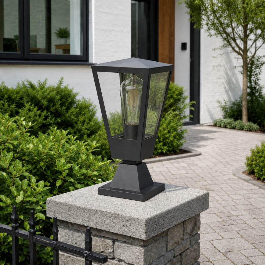 Brilliant - Lampă de exterior WESTDLIFF 1xE27/20W/230V, 30,7 cm, IP44, antracit
