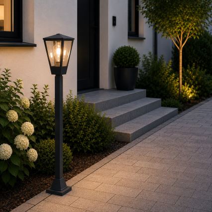 Brilliant - Lampă de exterior WESTDLIFF 1xE27/20W/230V 98,4 cm IP44 antracit