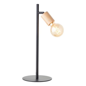 Brilliant - Lampă de masă 1xE27/28W/230V bambus