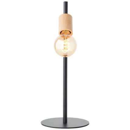 Brilliant - Lampă de masă 1xE27/28W/230V bambus