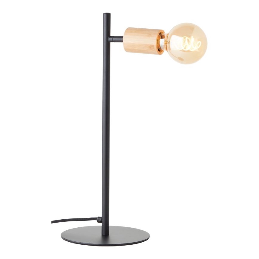 Brilliant - Lampă de masă 1xE27/28W/230V bambus