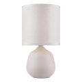 Brilliant - Lampă de masă AUREA 1xE14/20W/230V albă