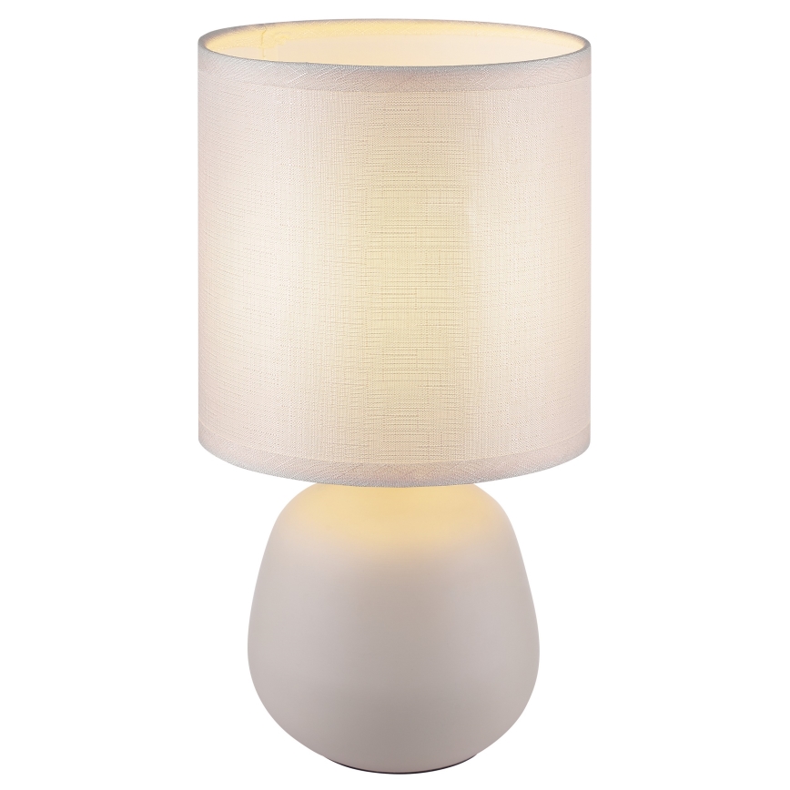Brilliant - Lampă de masă AUREA 1xE14/20W/230V albă