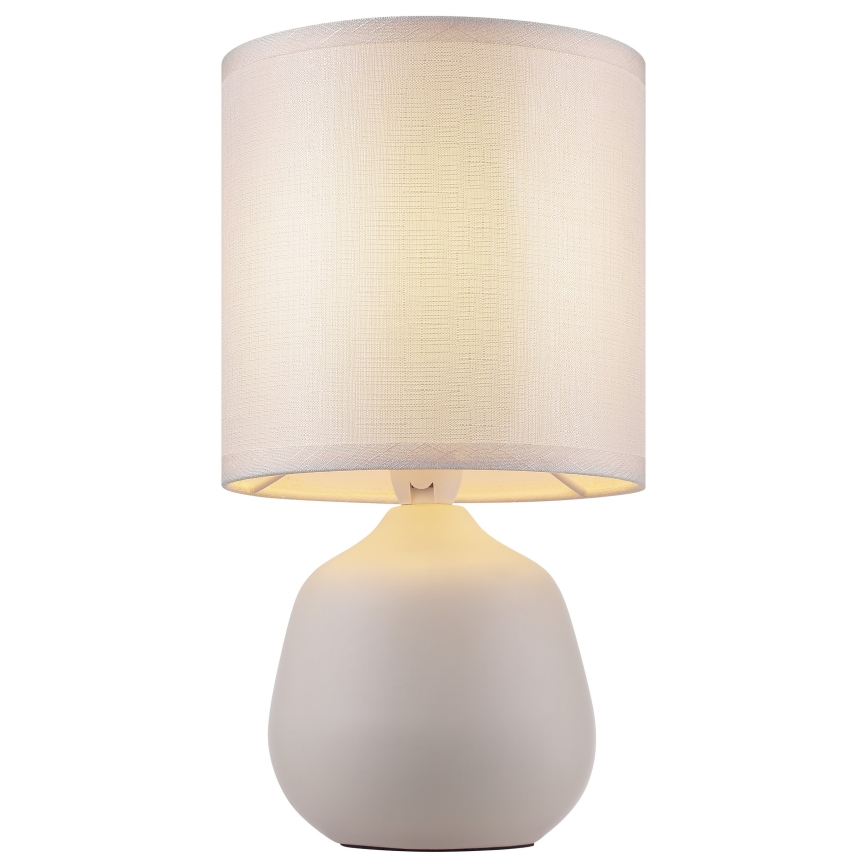 Brilliant - Lampă de masă AUREA 1xE14/20W/230V albă