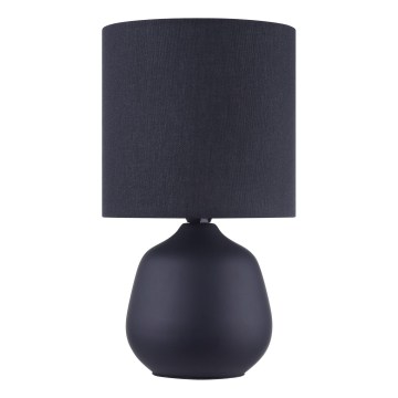 Brilliant - Lampă de masă AUREA 1xE14/20W/230V neagră