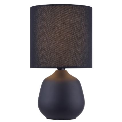 Brilliant - Lampă de masă AUREA 1xE14/20W/230V neagră