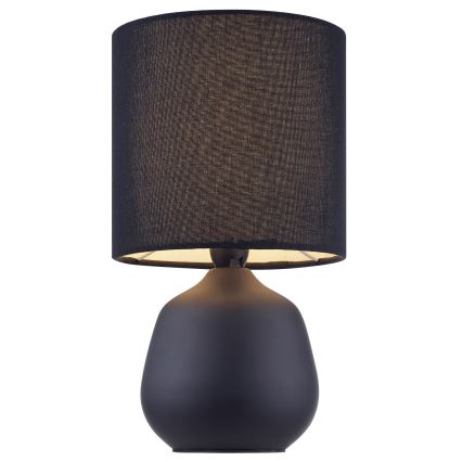 Brilliant - Lampă de masă AUREA 1xE14/20W/230V neagră