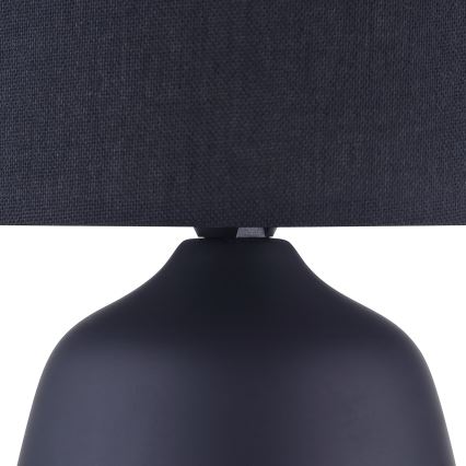 Brilliant - Lampă de masă AUREA 1xE14/20W/230V neagră