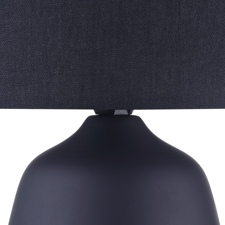 Brilliant - Lampă de masă AUREA 1xE14/20W/230V neagră