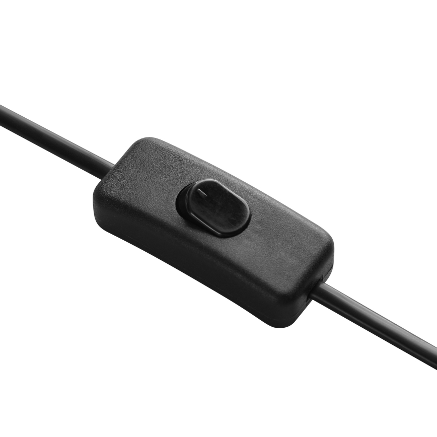 Brilliant - Lampă de masă AUREA 1xE14/20W/230V neagră