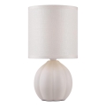 Brilliant - Lampă de masă DUNE 1xE14/20W/230V albă
