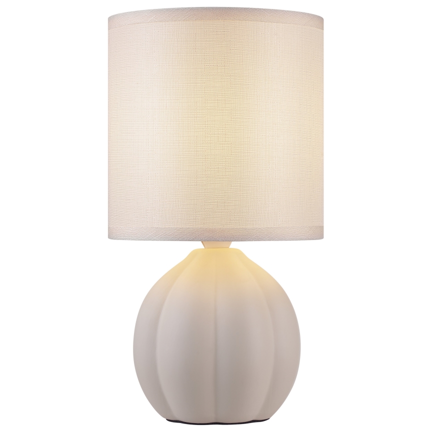 Brilliant - Lampă de masă DUNE 1xE14/20W/230V albă