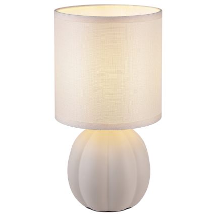 Brilliant - Lampă de masă DUNE 1xE14/20W/230V albă