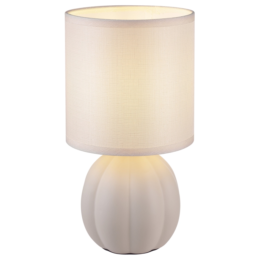 Brilliant - Lampă de masă DUNE 1xE14/20W/230V albă
