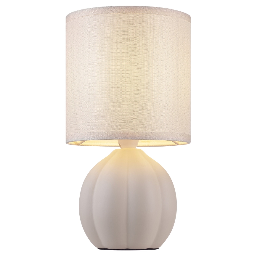 Brilliant - Lampă de masă DUNE 1xE14/20W/230V albă