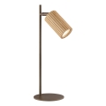 Brilliant - Lampă de masă LAKEWOOD 1xGU10/10W/230V maro