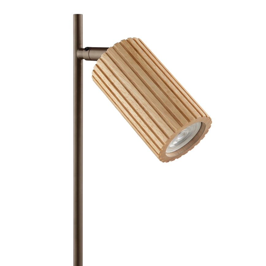 Brilliant - Lampă de masă LAKEWOOD 1xGU10/10W/230V maro
