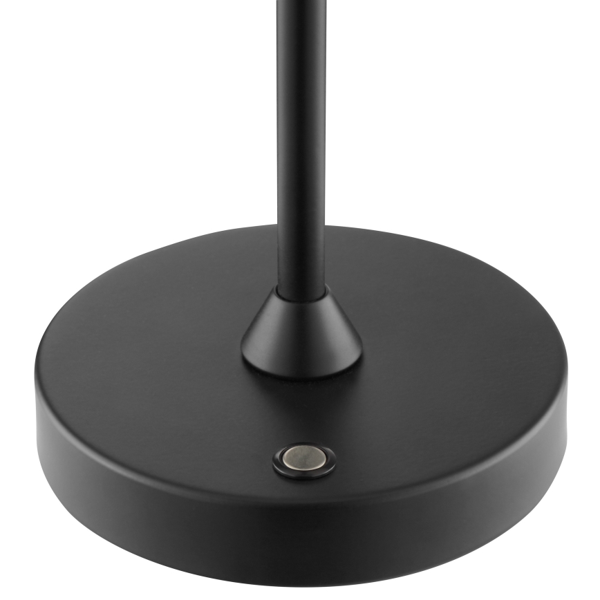 Brilliant - Lampă de masă LED ELORA pentru exterior, dimabilă, reîncărcabilă, cu control tactil, 2,5W/5V 2700K 2600 mAh IP44, negru