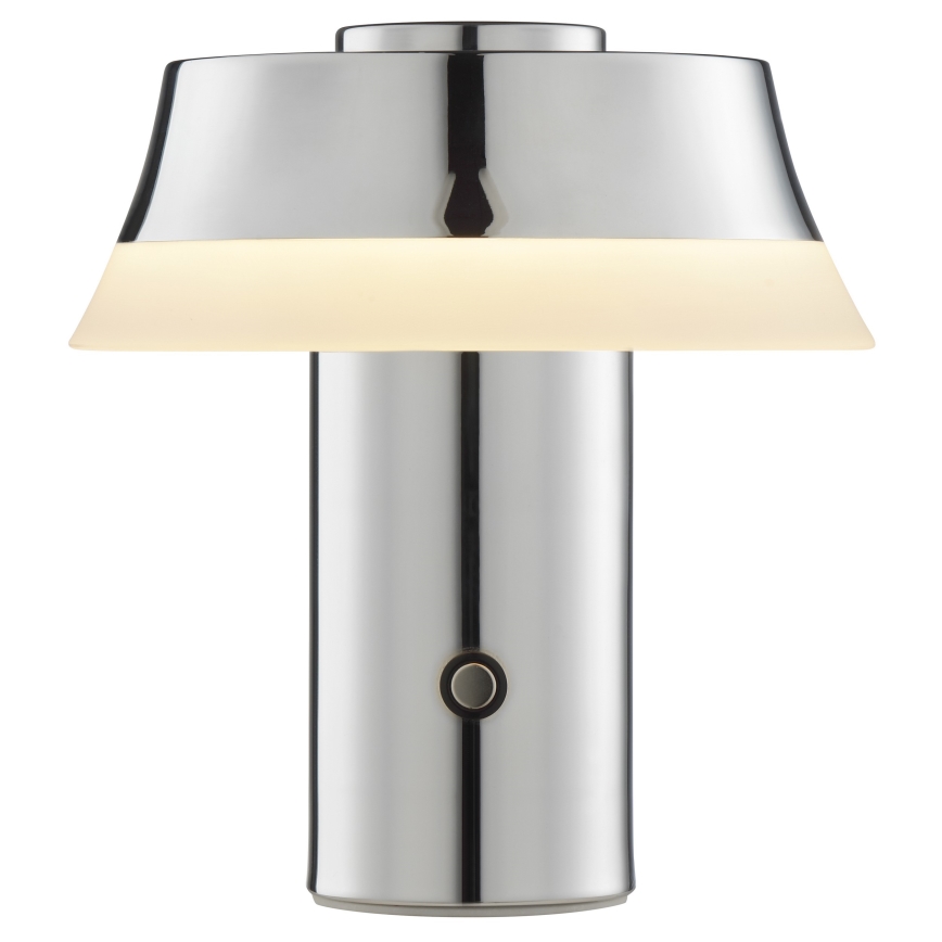 Brilliant - Lampă de birou LED tactilă, reîncărcabilă și reglabilă KINICH LED/2,5W/5V 2700K 2600 mAh crom lucios