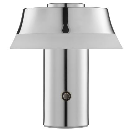 Brilliant - Lampă de birou LED tactilă, reîncărcabilă și reglabilă KINICH LED/2,5W/5V 2700K 2600 mAh crom lucios