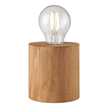 Brilliant - Lampă de masă WOODRA 1xE27/20W/230V din pin