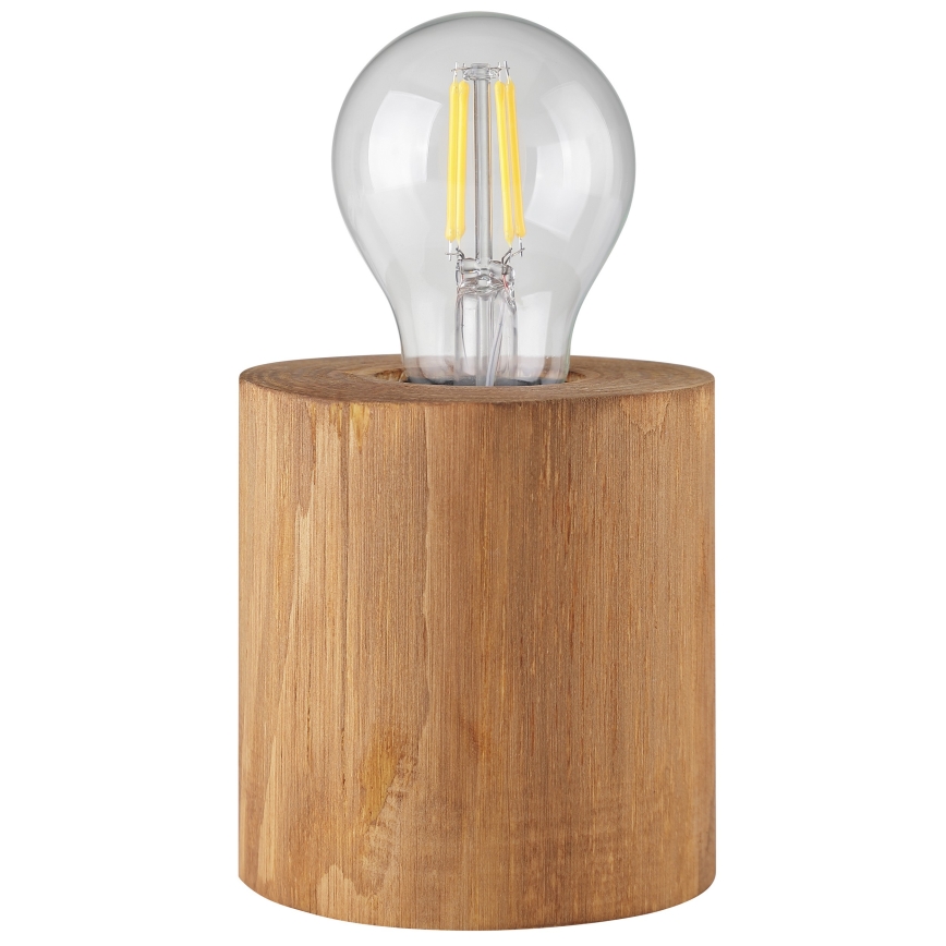 Brilliant - Lampă de masă WOODRA 1xE27/20W/230V din pin